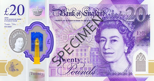 Nouvelles Pièces De Monnaie De Livre Présentées En Grande-Bretagne